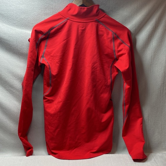 Stoic red 1/4 zip pullover size medium - Picture 2 of 6